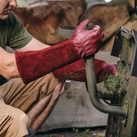 RĘKAWICE ROBOCZE SKÓRZANE SKÓRA BYDLĘCA LAUTER SCHUTZ R. L