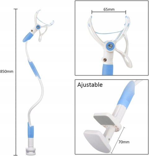 UCHWYT OBROTOWY ELASTYCZNY DO KAMERY NIANI ELEKTRONICZNEJ 85CM
