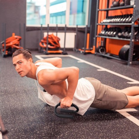 UCHWYTY DO DIPÓW ĆWICZEŃ POMPEK PUSH UP STAND CZARNE