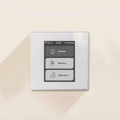WŁĄCZNIK ŚWIATŁA Z EKRANEM LCD SMART LIGHT SWITCH 4W1 WI-FI LANBON