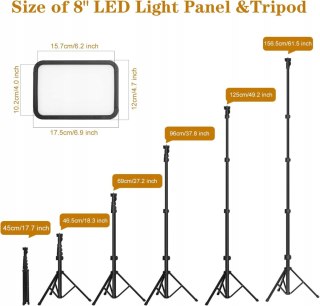 2x LAMPA PRODUKTOWA DIODOWA WIDEO LED + STATYWY 2 SZTUKI STYNICE
