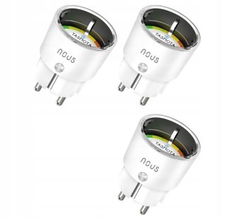 3x INTELIGENTNE GNIAZDO SMART PLUG NOUS A1T NOUS 3 SZTUKI 3680W
