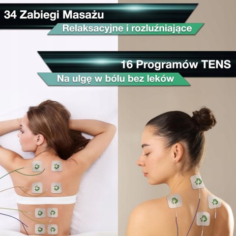 ELEKTROSTYMULATOR MIĘŚNI TESMED MAX 830 TENS