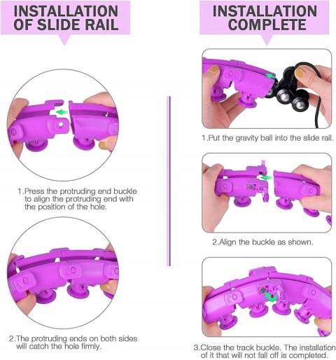 HULAHOP HULA HOP SKŁADANE Z OBCIĄŻENIEM ODCHUDZAJĄCE RÓŻOWE