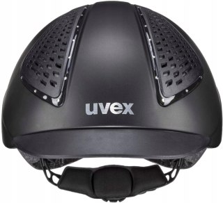 KASK JEŹDZIECKI UVEX EXXENTIAL II XXS-S 52-55CM CZARNY GLAMOUR BLACK MAT