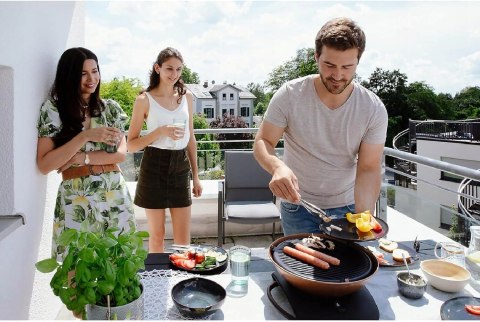 KUCHENKA TURYSTYCZNA GAZOWA MIEDZIANY CAMPINGAZ 360 GRILL CV 2200W