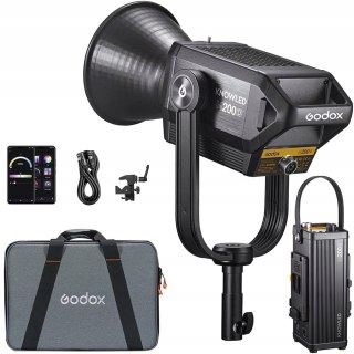 LAMPA STUDYJNA LED ŚWIATŁA CIĄGŁEGO GODOX M200D KNOWLED 230W 5600K