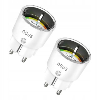 2x INTELIGENTNE GNIAZDO SMART PLUG NOUS A1T TASMOTA 2 SZTUKI