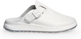 BUTY OBUWIE MEDYCZNE KLAPKI ABEBA 87050 LACZKI BIAŁE R. 42