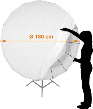 DUŻY SOFTBOX MODYFIKATOR ŚWIATŁA WALIMEX PRO 180CM BOWENS 16585