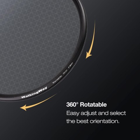 FILTR EFEKTOWY GWIAZDKOWY WALKING WAY STAR 8-PUNKTOWY 52MM