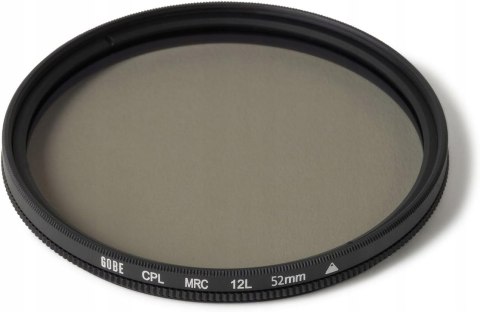 FILTR POLARYZACYJNY CPL FOTOGRAFICZNY OBIEKTYWU GOBE 52MM