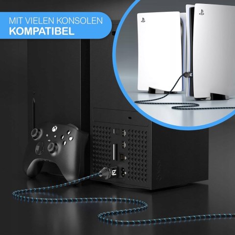 KABEL PRZEJŚCIÓWKA HDMI 2.1 ULTRA HDTV HDMI 2.1 OPLOT 1M 48Gb/s