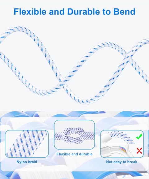 KABEL SIECIOWY RJ-45 CAT8 3M ETHERNET OPLOT 300CM