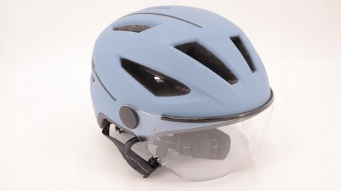 KASK ROWEROWY Z SZYBĄ ABUS PEDELEC 2.0 ACE S 51-55CM GLACIER BLUE