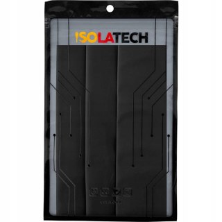 KOSZULKA RURKA TERMOKURCZLIWA 2:1 3x20CM ISOLATECH 3 SZTUKI