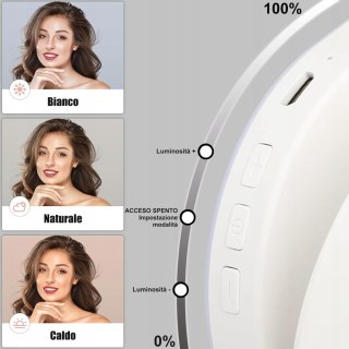 LAMPA SELFIE PIERŚCIENIOWA TELEFON TABLET LAMPKA LED RING DO ZDJĘĆ