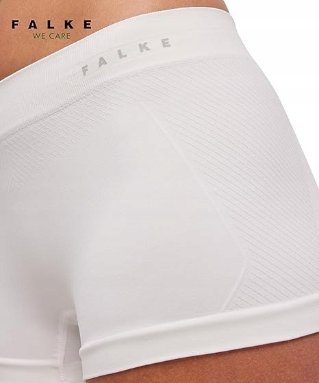 MAJTKI DAMSKIE FALKE BIAŁE BIELIZNA SPORTOWA HIPSTER R. M