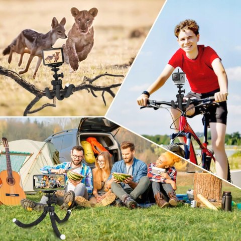 MINI STATYW TRIPOD ELASTYCZNY DO TELEFONU GOPRO APARATU
