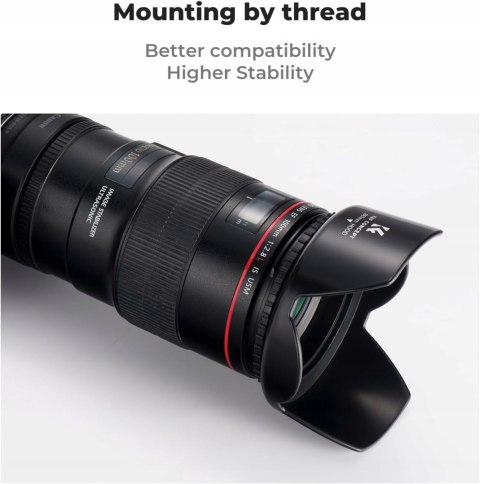 OSŁONA PRZECIWSŁONECZNA K&F CONCEPT 67MM DO SONY CANON SIGMA