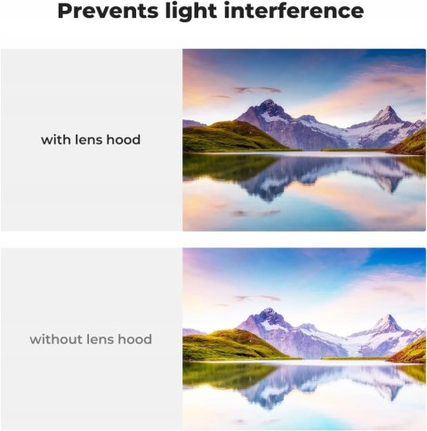 OSŁONA PRZECIWSŁONECZNA K&F CONCEPT 67MM DO SONY CANON SIGMA