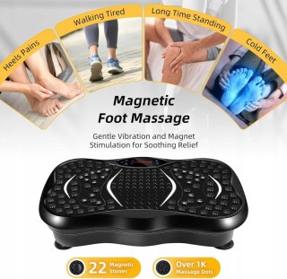 PLATFORMA WIBRACYJNA DO TRENINGU FITNESS Z LINKAMI EVOLAND