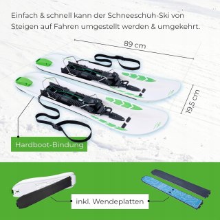 RAKIETY ŚNIEŻNE CROSSBLADES HARDBOOT R. 36-46 100KG AS5446