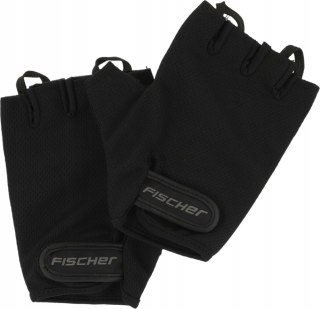 RĘKAWICZKI ROWEROWE KRÓTKIE FISCHER CZARNE ROZ. S/M