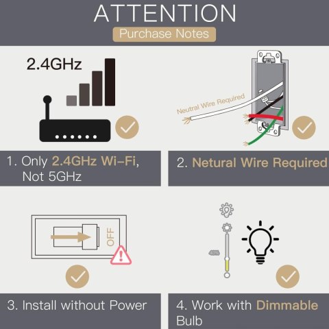 STEROWNIK INTELIGENTNY SMART LIFE ŚCIEMNIACZ LUMIERE DIY ALEXA MOES