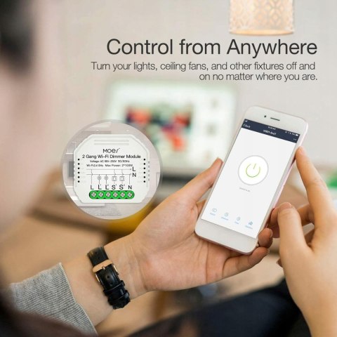 STEROWNIK INTELIGENTNY SMART LIFE ŚCIEMNIACZ LUMIERE DIY ALEXA MOES