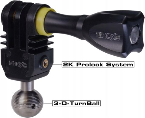 UCHWYT DO KAMERY SPORTOWEJ ROWER MOTOCYKL iSHOXS HELL RIDER