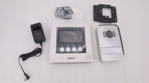 WIDEODOMOFON ZESTAW LEGRAND VIDEO KIT 369110 4,3''