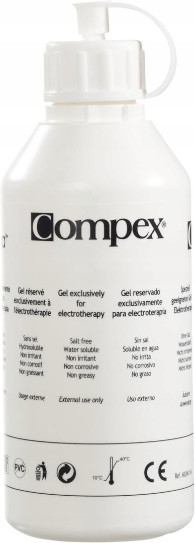 ŻEL PRZEWODZĄCY KONTAKTOWY COMPEX DO ELEKTROSTYMULACJI TENS EMS 250ML