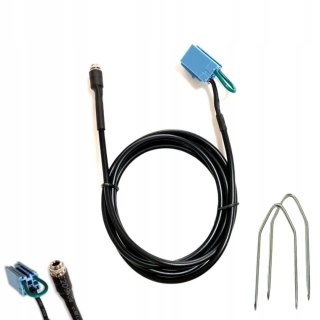 ZESTAW DO DEMONTAŻU RADIA SAMOCHODOWEGO Z PRZYŁĄCZEM I WTYCZKĄ AUX-IN