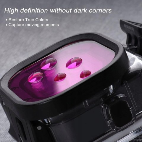 ZESTAW FILTRÓW FILTRY NURKOWE 3W1 DO GOPRO HERO 11 BLACK FLOTRUTE