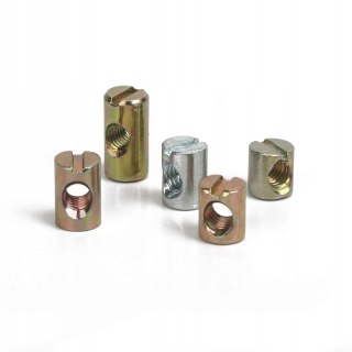 ZESTAW M6 NAKRĘTKI BARYŁKOWE POPRZECZNE SZCZELINOWE MEBLOWE x26 26 SZTUK