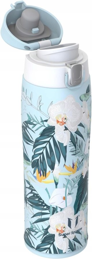 BIDON TERMICZNY BUTELKA NA WODĘ TERMOS SUPER SPARROW 500ML
