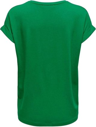 BLUZKA T-SHIRT GŁADKA DAMSKA TOP ONLY ONLMOSTER R. XS ZIELONA