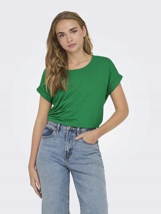 BLUZKA T-SHIRT GŁADKA DAMSKA TOP ONLY ONLMOSTER R. XS ZIELONA