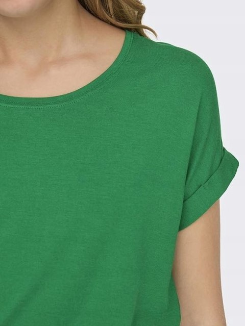 BLUZKA T-SHIRT GŁADKA DAMSKA TOP ONLY ONLMOSTER R. XS ZIELONA