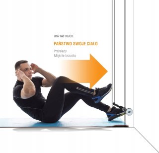 DRĄŻEK ROZPOROWY DO PODCIĄGANIA ĆWICZEŃ ULTRASPORT CZARNY