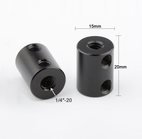 MIKRO PRĘT DO PODNIESIENIA WYSOKOŚCI APARATU CAMVATE 15MM/20MM