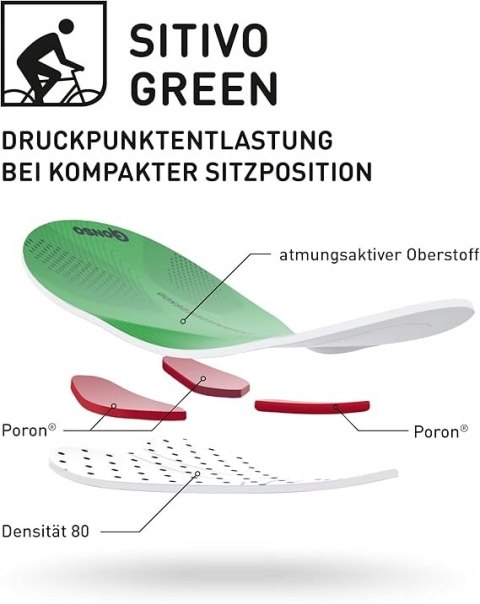 SPODENKI MĘSKIE ROWEROWE NA ROWER Z WKŁADKĄ SITIVO GONSO R. S