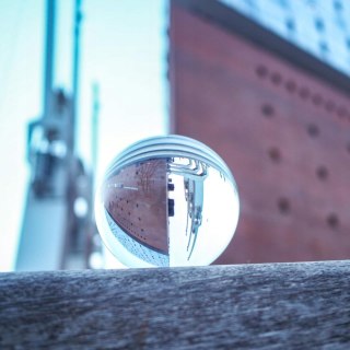 SZKLANA KULA DO ZDJĘĆ FOTOGRAFICZNA ROLLEI LENSBALL 90MM