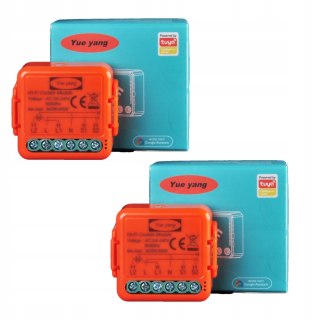 2x PRZEŁĄCZNIK DO ROLET WIFI ZESTAW 2 MODUŁÓW TUYA