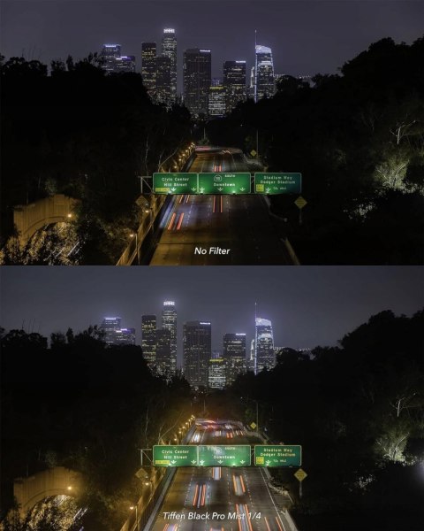 FILTR EFEKTOWY TIFFEN BLACK PRO MIST 1/4 62MM 62BPM14 ORYGINAŁ