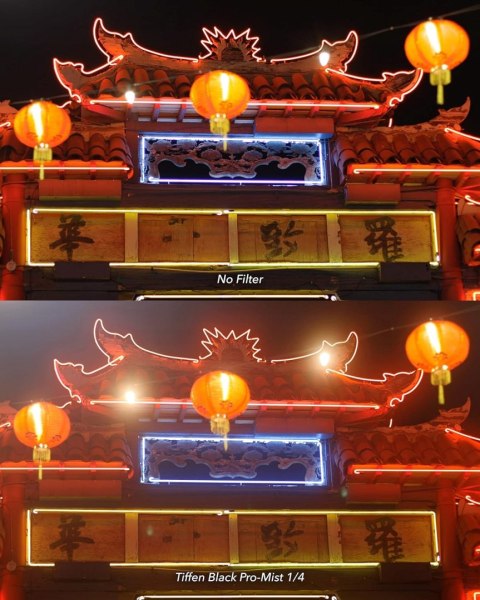 FILTR EFEKTOWY TIFFEN BLACK PRO MIST 1/4 62MM 62BPM14 ORYGINAŁ