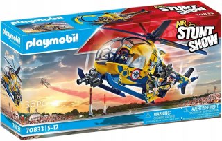 HELIKOPTER EKIPY FILMOWE PLAYMOBIL 70833 AIR STUNTSHOW