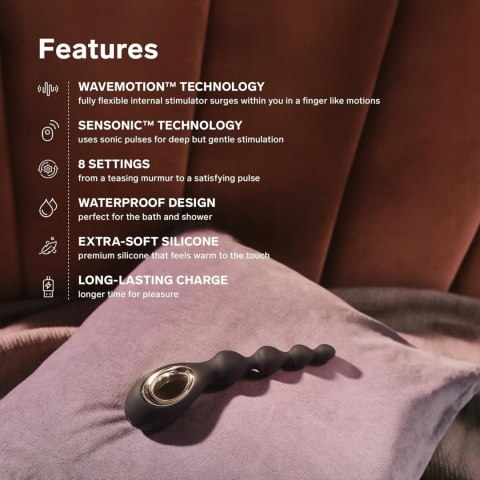 LELO KORALIKI ANALNE SORAYA DO MASAŻU FIOLETOWE