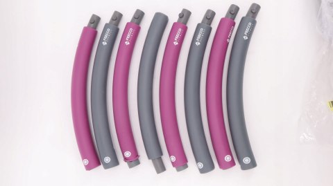 ODCHUDZAJĄCE HULAHOP KOŁO SKŁADANE HULA HOOP MASAŻ FEECCO